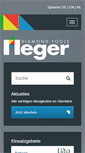 Mobile Screenshot of heger.com