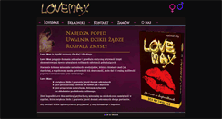 Desktop Screenshot of lovemax.heger.pl